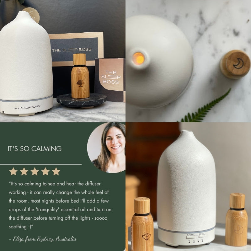 The Sleep Boss Diffuser and Pure Essential Oil